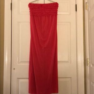 Target Xhilaration Strapless Maxi Dress